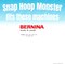 DIME - Snap Hoop Monster 210x 400MM maxi hoop for Bernina Embroidery Machines- RM5/ SH00C5M